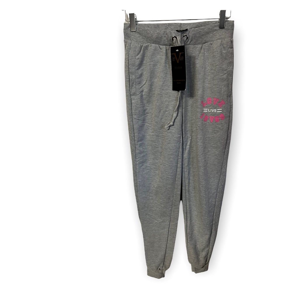 Versace 19-69 pink graphic stretch jogger #F35